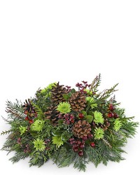 Trimmed in Tradition Centerpiece from Brennan's Secaucus Meadowlands Florist Trimmed in Tradition Centerpiece from Brennan's Secaucus Meadowlands Florist